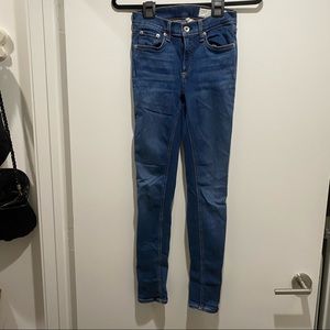 Rag&bone Mid-Rise Skinny Jeans